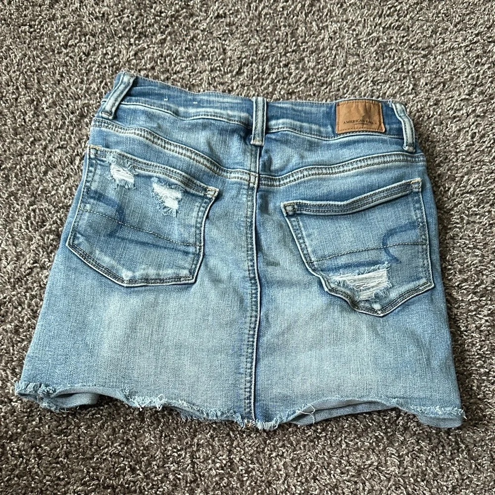 American Eagle Outfitters Next Level Stretch Denim Mini Skirt size 2